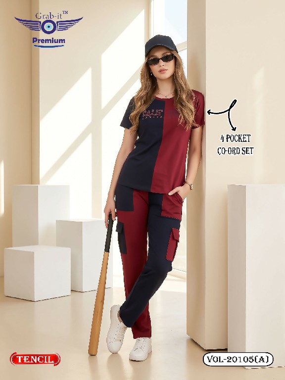 GRAB IT VOL 20105 WHOLESALE READYMADE TENCIL 4 POCKET CARGO STYLE CORD SET FOR EXPORT