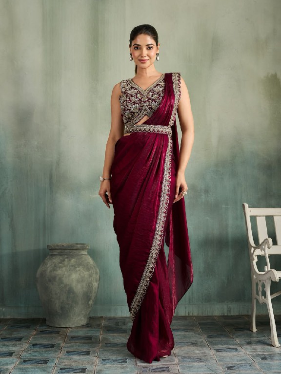 AMOHA D.NO A531 WHOLESALE FENDI READY TO WEAR PARTY WEAR SAREES FOR WOMEN ONLINE