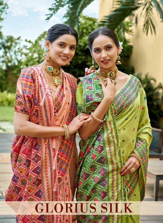 BUNAWAT GLORIUS SILK WHOLESALE ASSAM SILK FESTIVE WEAR INDIAN SAREES FOR WOMEN SUPPLIER