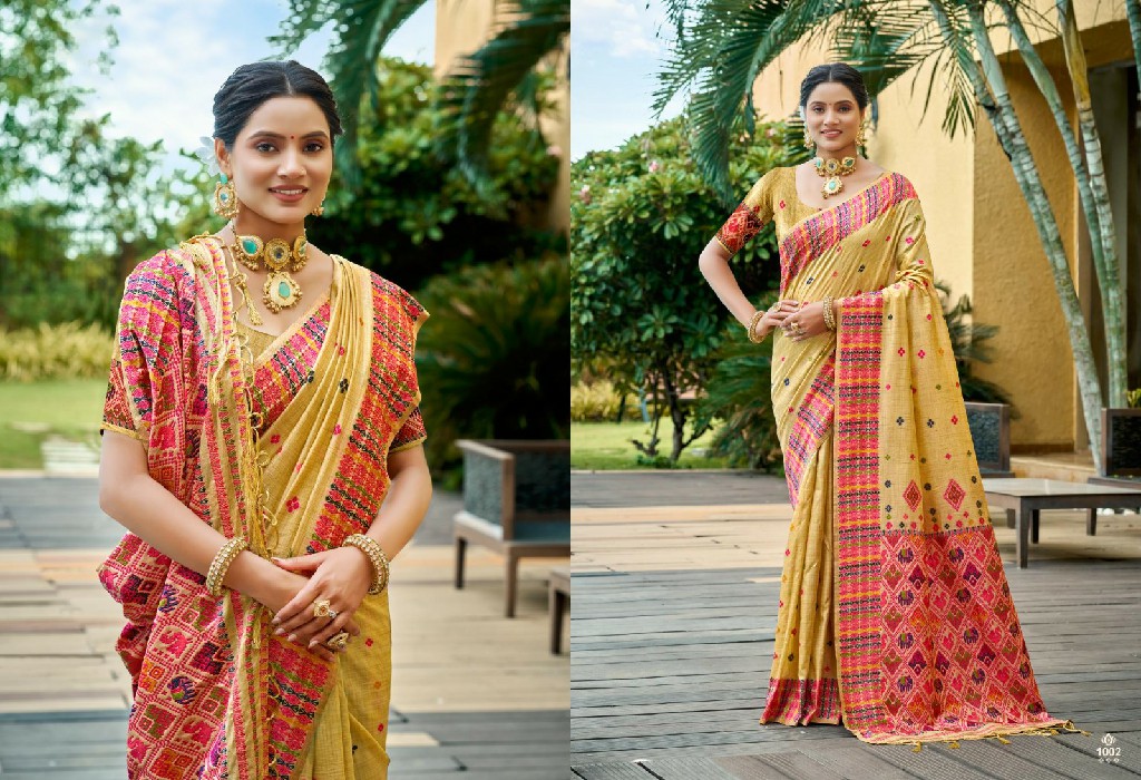 BUNAWAT GLORIUS SILK WHOLESALE ASSAM SILK FESTIVE WEAR INDIAN SAREES FOR WOMEN SUPPLIER