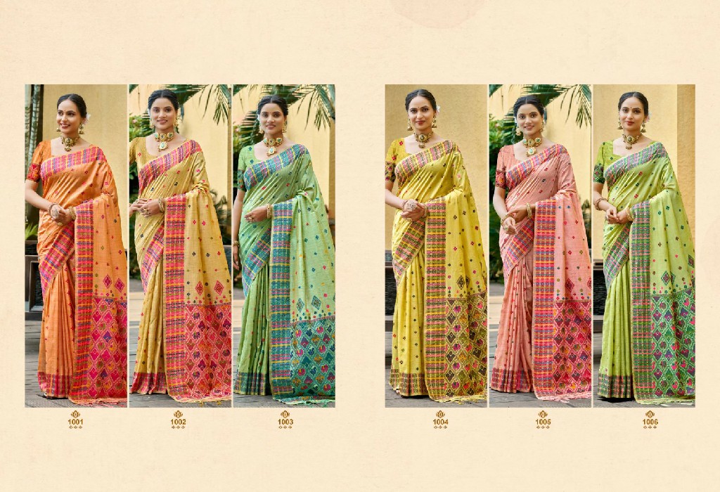 BUNAWAT GLORIUS SILK WHOLESALE ASSAM SILK FESTIVE WEAR INDIAN SAREES FOR WOMEN SUPPLIER