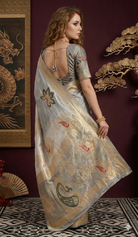 HYPNOTEX PADMINI WHOLESALE VISCOSE JACQUARD SILK ELEGANCE INDIAN SAREES FOR WOMEN ONLINE