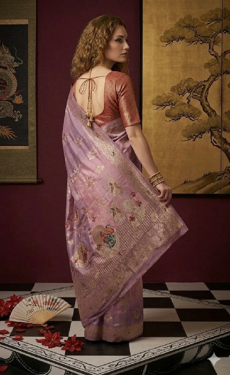 HYPNOTEX PADMINI WHOLESALE VISCOSE JACQUARD SILK ELEGANCE INDIAN SAREES FOR WOMEN ONLINE