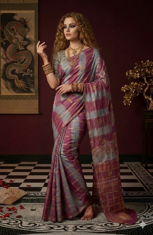 HYPNOTEX PADMINI WHOLESALE VISCOSE JACQUARD SILK ELEGANCE INDIAN SAREES FOR WOMEN ONLINE