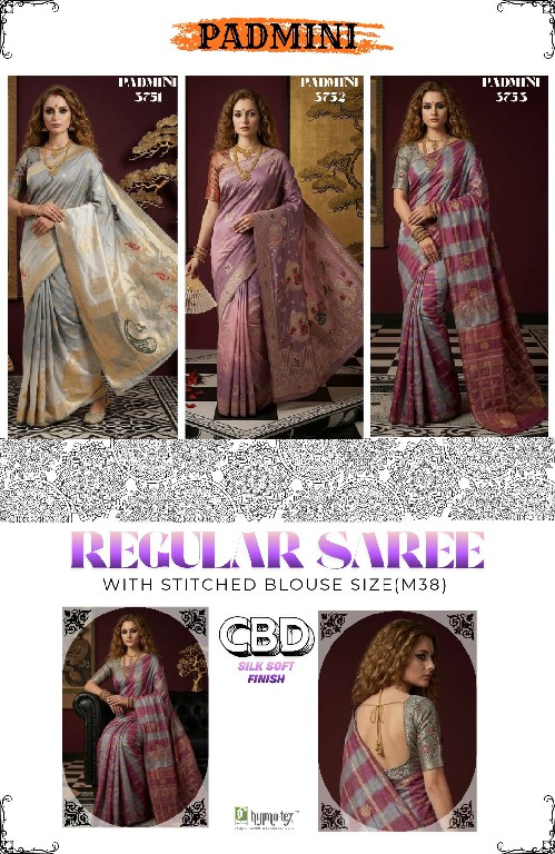 HYPNOTEX PADMINI WHOLESALE VISCOSE JACQUARD SILK ELEGANCE INDIAN SAREES FOR WOMEN ONLINE