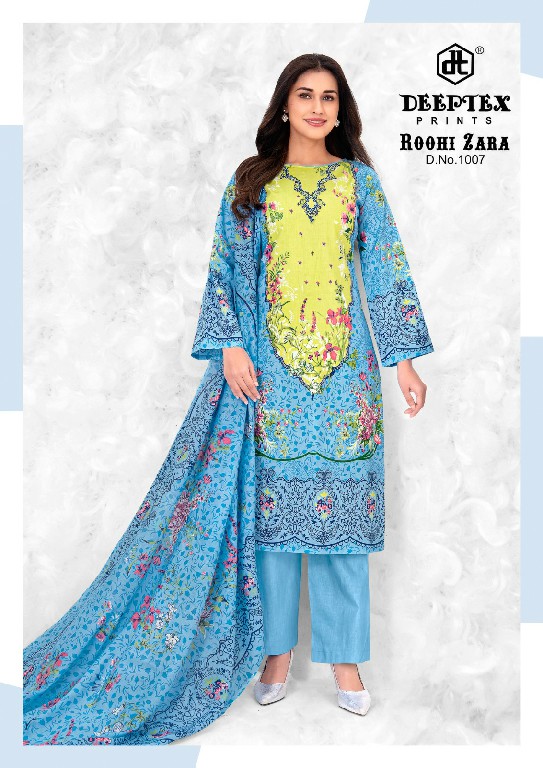 DEEPTEX PRINTS ROOHI ZARA VOL 10 WHOLESALE HEAVY LAWN KARACHI STYLE PRINTED PAKISTANI DRESS MATERIAL FOR EXPORT