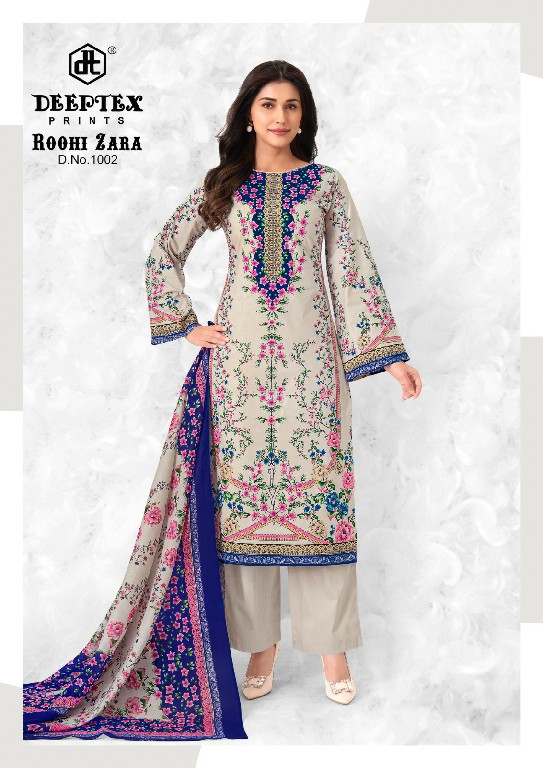 DEEPTEX PRINTS ROOHI ZARA VOL 10 WHOLESALE HEAVY LAWN KARACHI STYLE PRINTED PAKISTANI DRESS MATERIAL FOR EXPORT