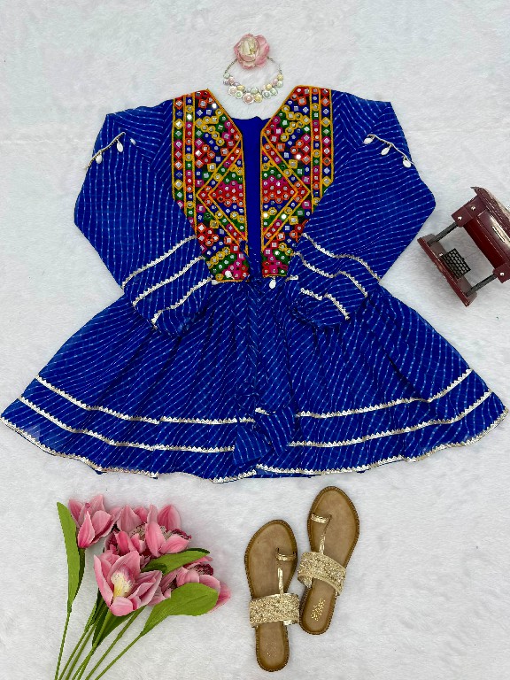 SP SERIES D.NO SP-95 WHOLESALE READYMADE HEAVY FAUX GEORGETTE FESTIVE WEAR KEDIYA STYLE SHORT TOP FOR WOMEN ONLINE