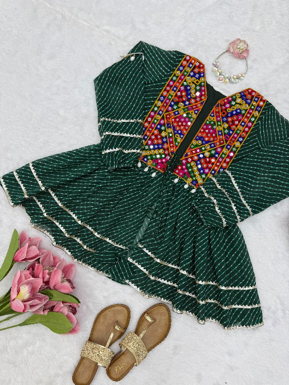 SP SERIES D.NO SP-95 WHOLESALE READYMADE HEAVY FAUX GEORGETTE FESTIVE WEAR KEDIYA STYLE SHORT TOP FOR WOMEN ONLINE