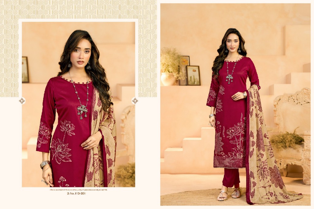 AZARA BY RADHIKA FASHION JESSIKA VOL 3 WHOLESALE PURE JAAM COTTON DESIGNER UNSTITCH SALWAR SUITS SUPPLIER