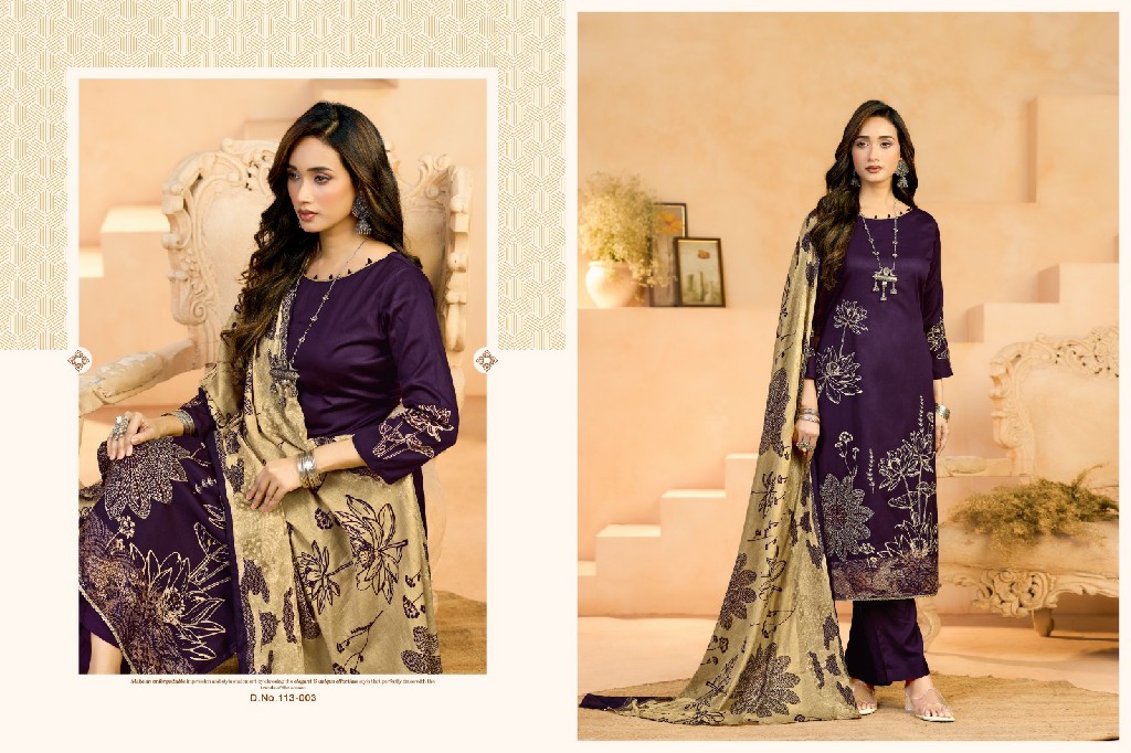 AZARA BY RADHIKA FASHION JESSIKA VOL 3 WHOLESALE PURE JAAM COTTON DESIGNER UNSTITCH SALWAR SUITS SUPPLIER