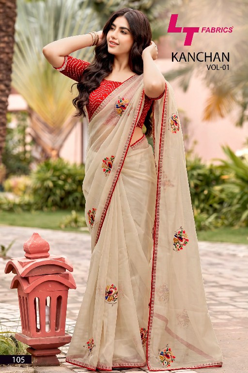 KASHVI CREATION KANCHAN VOL 1 WHOLESALE LINEN COTTON WITH WORK BEAUTIFUL INDIAN SAREES FOR WOMEN SUPPLIER