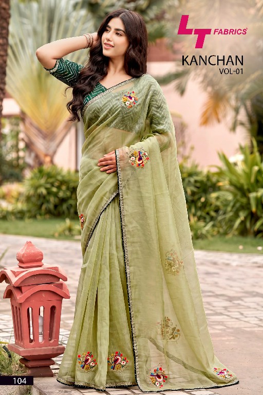 KASHVI CREATION KANCHAN VOL 1 WHOLESALE LINEN COTTON WITH WORK BEAUTIFUL INDIAN SAREES FOR WOMEN SUPPLIER