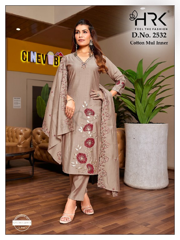HRK D.NO 2532 WHOLESALE READYMADE ZARA MODAL SLUB BEAUTIFUL 3 PCS COMBO SET SUITS ONLINE