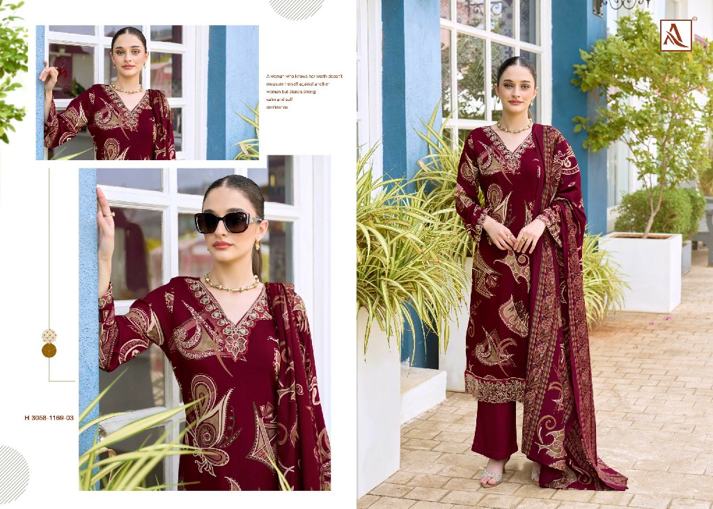 ALOK SUIT TURKISH VOL 19 WHOLESALE VISCOSE RAYON FANCY WORK UNSTITCH SALWAR SUITS SUPPLIER