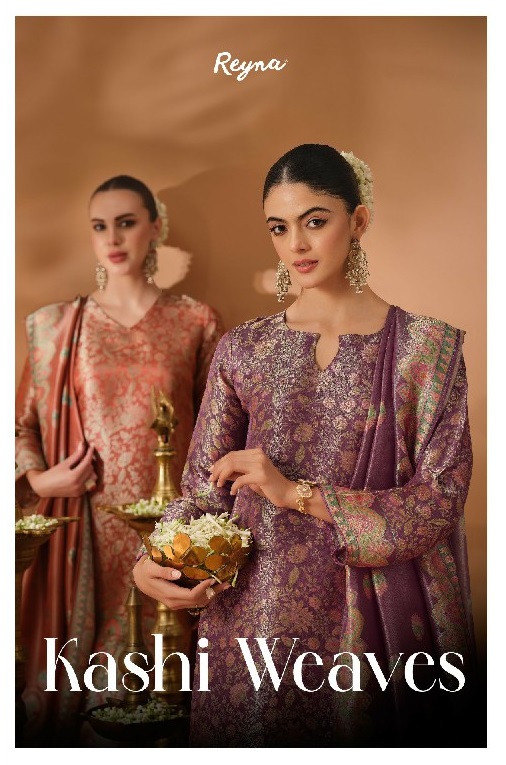 REYNA KASHI WEAVES WHOLESALE PURE KANJIVARAM SILK FESTIVE LOOK UNSTITCH SALWAR SUITS EXPORTER