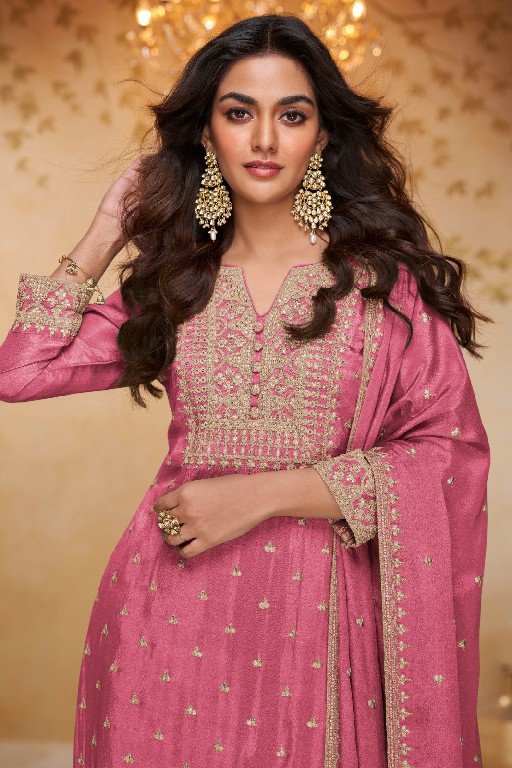GULKAYRA DESIGNER ZEEYA WHOLESALE READYMADE REAL CHINON PARTY WEAR 3 PCS SUITS EXPORTER