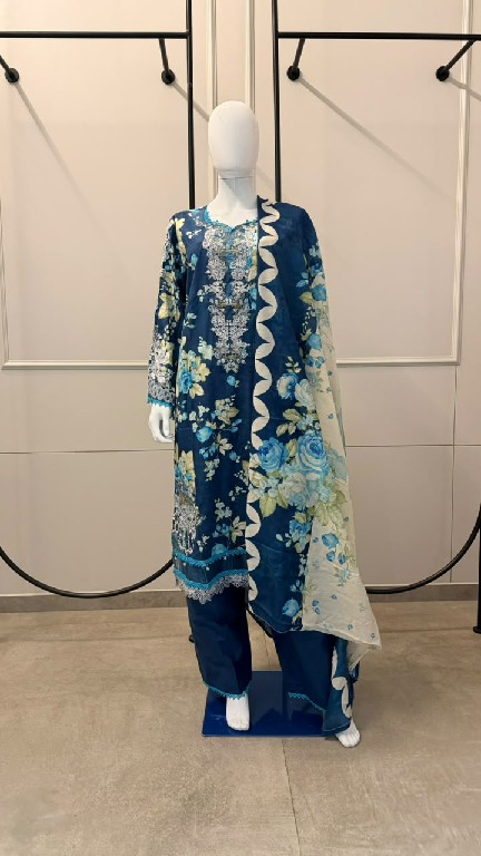 SHREE FABS ELAF SIGNATURE VOL 4 WHOLESALE COTTON FANCY PAKISTANI FULLY STITCHED 3 PCS SUITS SUPPLIER