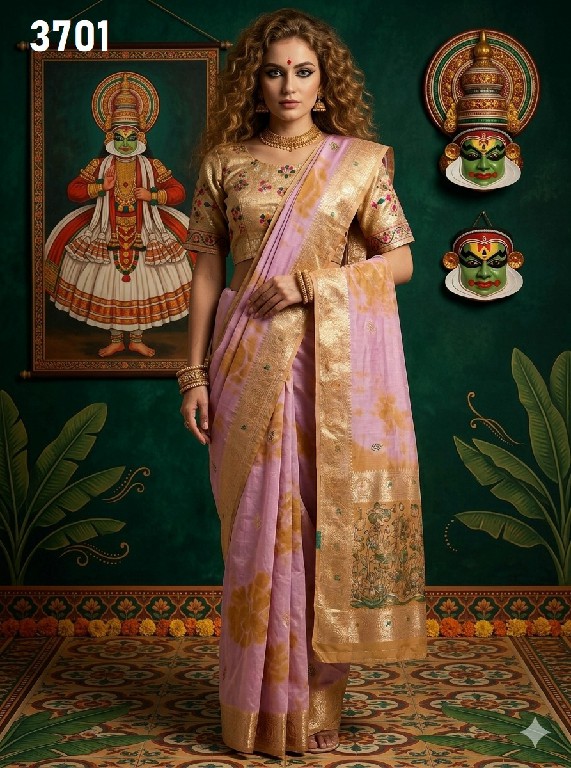 HYPNOTEX MINAXI WHOLESALE VISCOSE JACQUARD SILK ELEGANCE INDIAN SAREES FOR WOMEN ONLINE