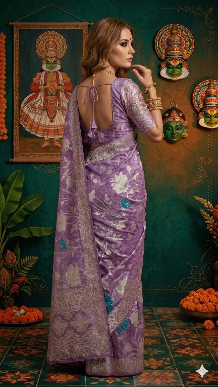 HYPNOTEX MINAXI WHOLESALE VISCOSE JACQUARD SILK ELEGANCE INDIAN SAREES FOR WOMEN ONLINE