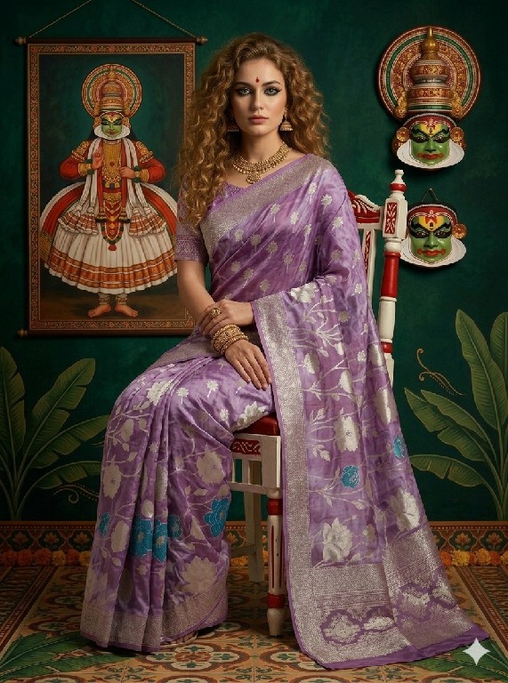 HYPNOTEX MINAXI WHOLESALE VISCOSE JACQUARD SILK ELEGANCE INDIAN SAREES FOR WOMEN ONLINE