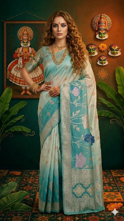 HYPNOTEX MINAXI WHOLESALE VISCOSE JACQUARD SILK ELEGANCE INDIAN SAREES FOR WOMEN ONLINE