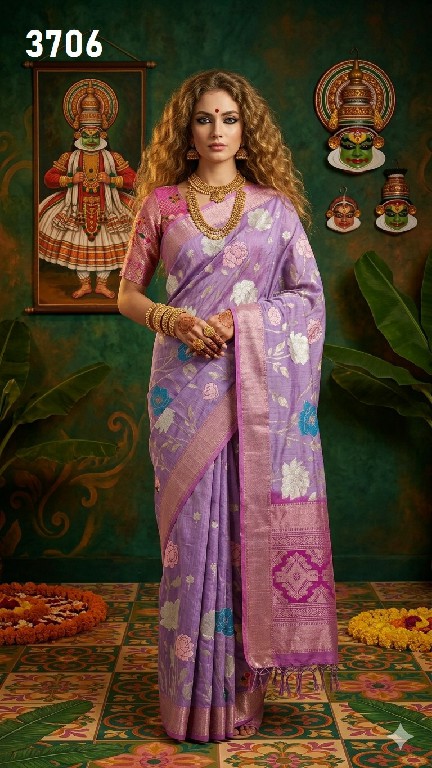 HYPNOTEX MINAXI WHOLESALE VISCOSE JACQUARD SILK ELEGANCE INDIAN SAREES FOR WOMEN ONLINE