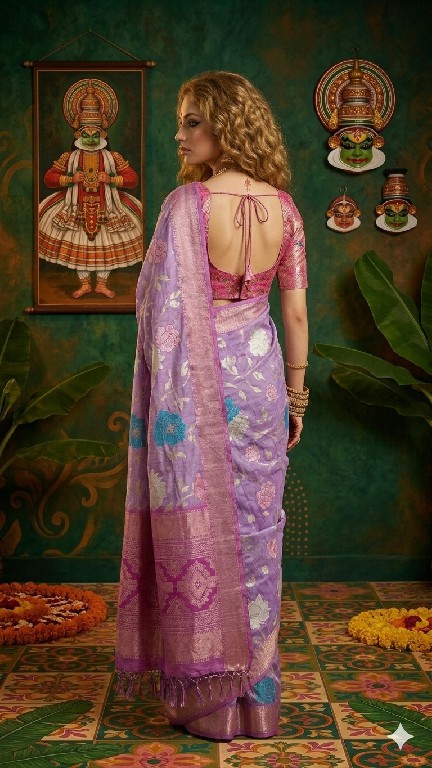 HYPNOTEX MINAXI WHOLESALE VISCOSE JACQUARD SILK ELEGANCE INDIAN SAREES FOR WOMEN ONLINE