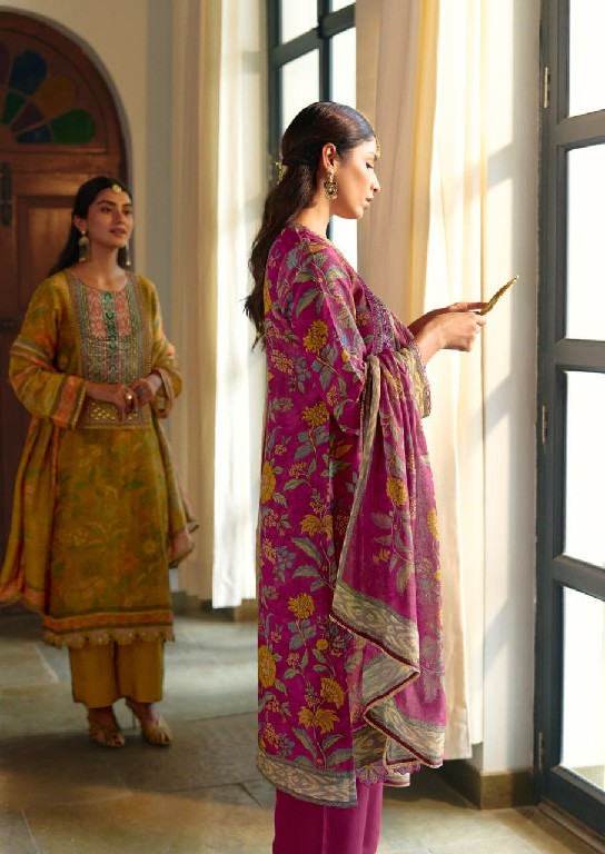 KIMORA SAJNA SAWARNA WHOLESALE PURE MUSLIN SHIMMER AMAZING DESIGN UNSTITCH SALWAR SUITS SUPPLIER