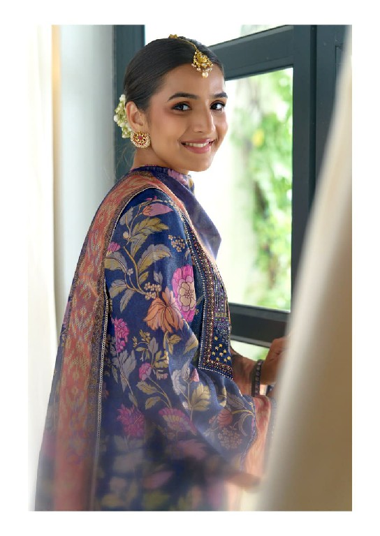 KIMORA SAJNA SAWARNA WHOLESALE PURE MUSLIN SHIMMER AMAZING DESIGN UNSTITCH SALWAR SUITS SUPPLIER
