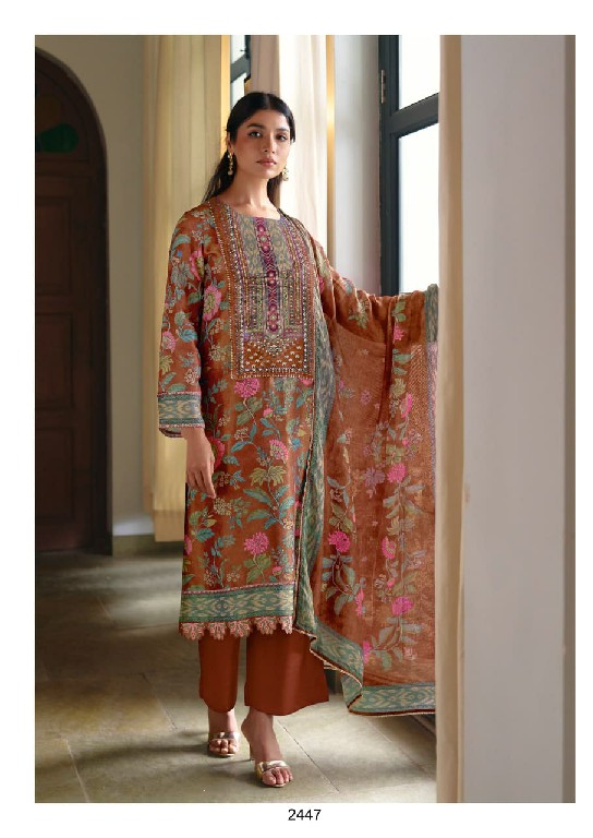 KIMORA SAJNA SAWARNA WHOLESALE PURE MUSLIN SHIMMER AMAZING DESIGN UNSTITCH SALWAR SUITS SUPPLIER