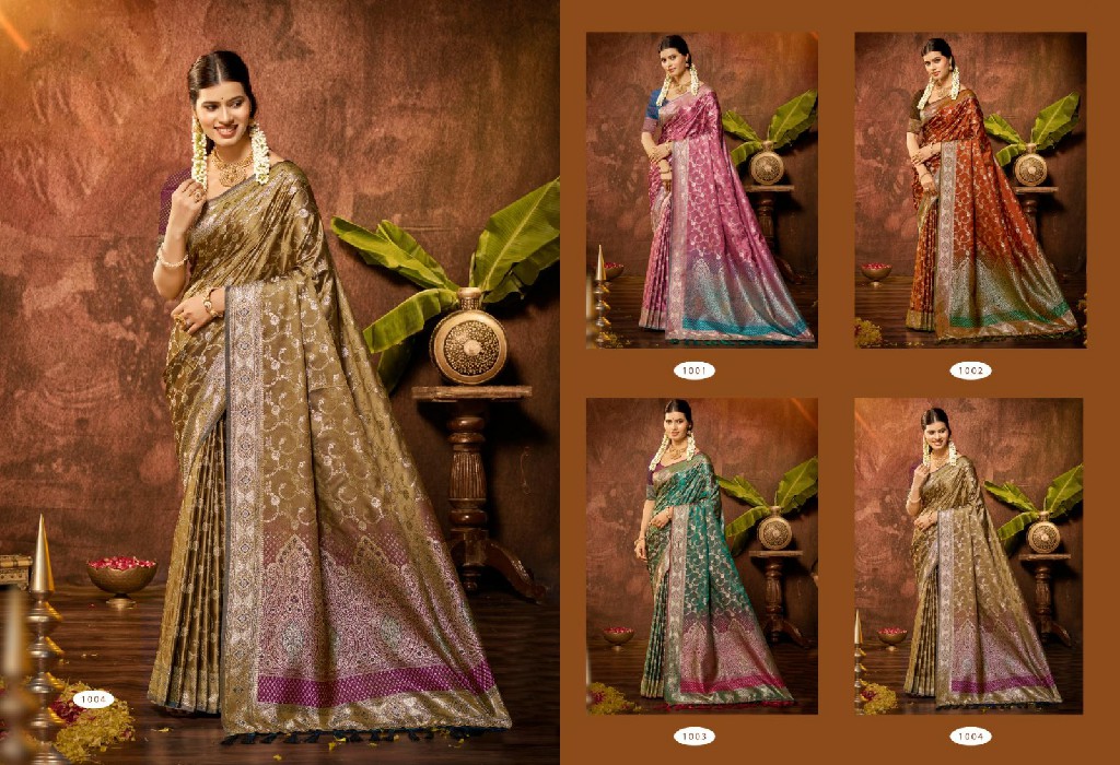 BUNAWAT SOUMYA VOL 2 WHOLESALE SATAN SILK FUNCTION WEAR INDIAN SAREES FOR WOMEN ONLINE