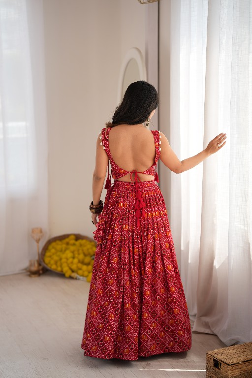 SP SERIES D.NO SP-96 WHOLESALE HEAVY RAYON BEAUTIFUL LEHENGA CHOLI WITH KOTI FOR EXPORT