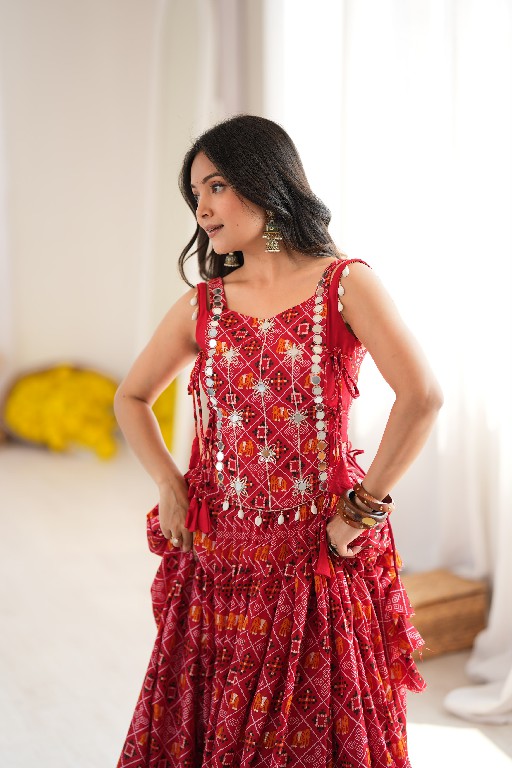SP SERIES D.NO SP-96 WHOLESALE HEAVY RAYON BEAUTIFUL LEHENGA CHOLI WITH KOTI FOR EXPORT