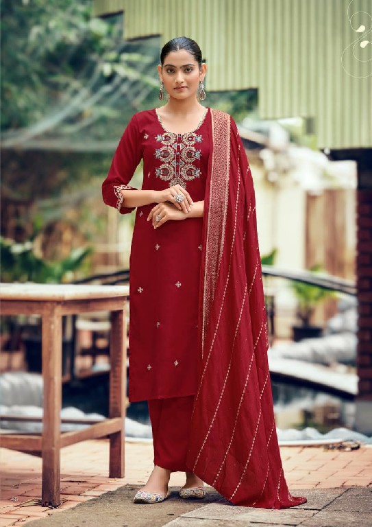 WOODEE RAAHI WHOLESALE READYMADE SOFT VISCOSE SILK FABULOUS 3 PCS SUITS SUPPLIER