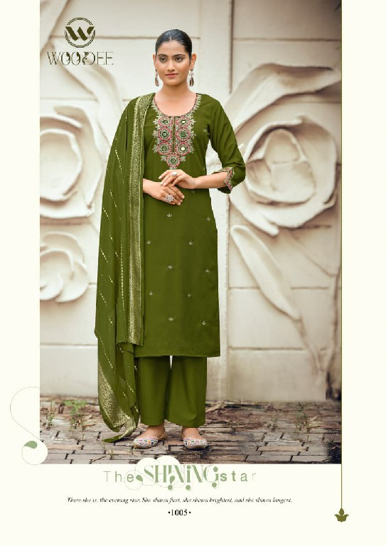 WOODEE RAAHI WHOLESALE READYMADE SOFT VISCOSE SILK FABULOUS 3 PCS SUITS SUPPLIER