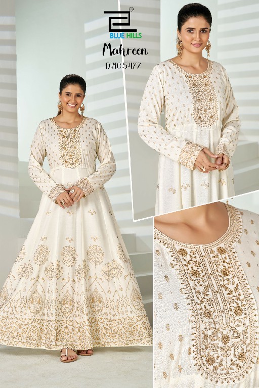 BLUE HILLS MAHREEN WHOLESALE READYMADE RAYON BIG SIZE GORGEOUS LOOK GOWN COMBO FOR EXPORT