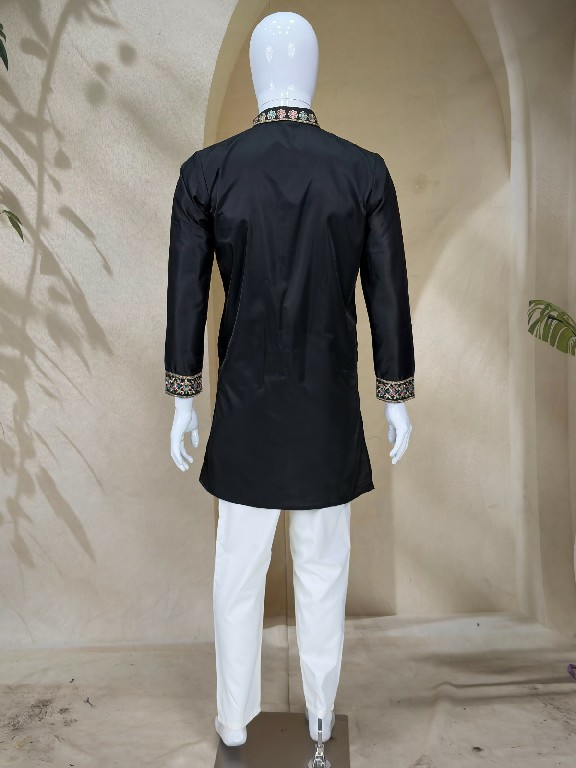 TEXTILEDEAL D.NO 414-C WHOLESALE READYMADE COACH SILK OCCASION WEAR KURTA WITH PANT FOR MEN SUPPLIER