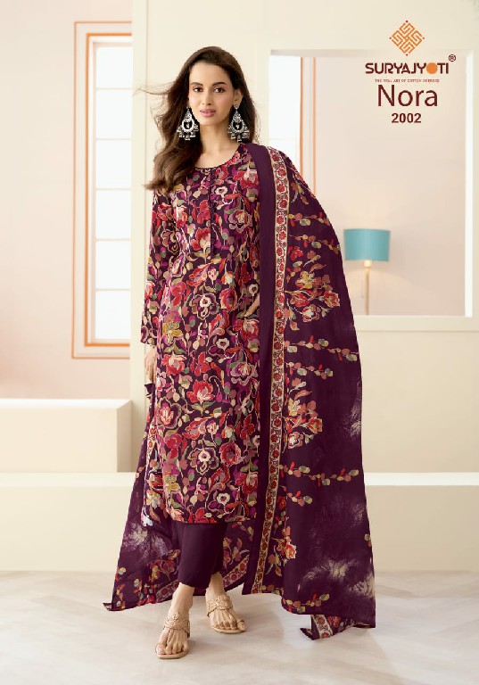 SURYAJYOTI NORA VOL 2 WHOLESALE JAM SATIN CASUAL WEAR DRESS MATERIAL ONLINE