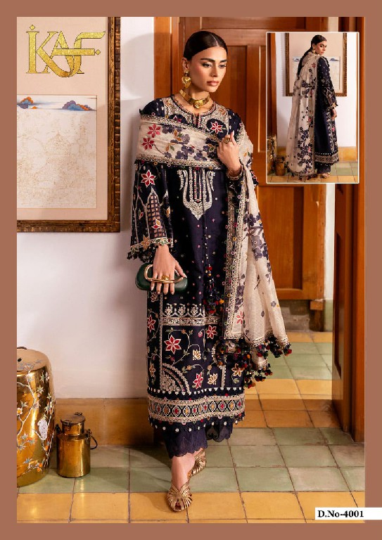 KAF EVAYRA GULAAL VOL 4 WHOLESALE HEAVY LAWN COTTON PRINTED KARACHI STYLE DRESS MATERIAL ONLINE