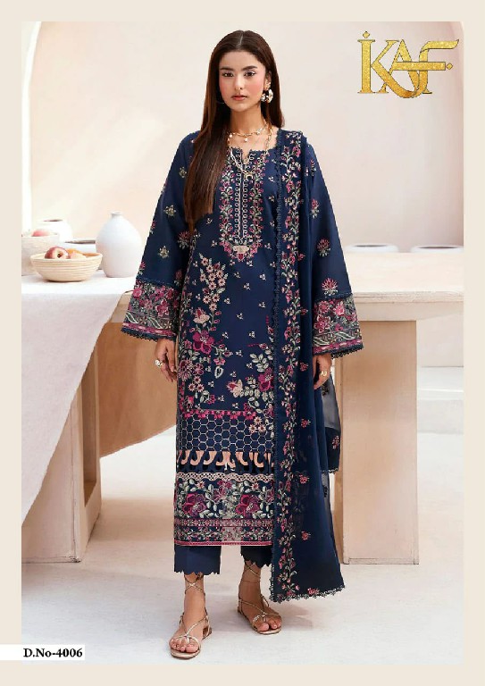 KAF EVAYRA GULAAL VOL 4 WHOLESALE HEAVY LAWN COTTON PRINTED KARACHI STYLE DRESS MATERIAL ONLINE