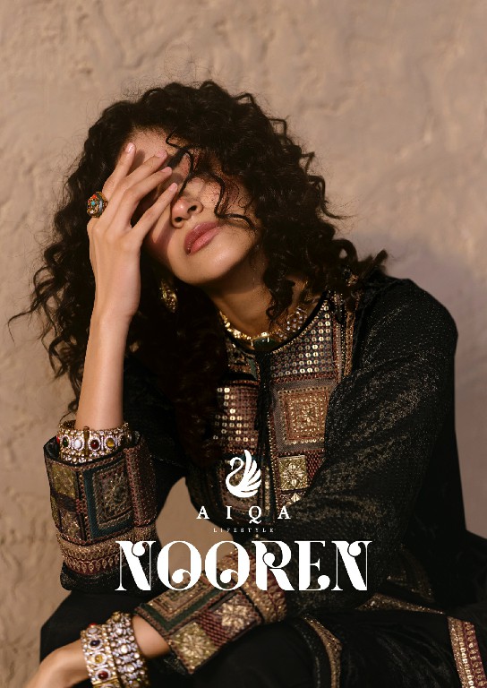 AIQA NOOREN WHOLESALE VISCOSE VELVET WITH FANCY WORK WINTER SPECIAL UNSTITCH SALWAR SUITS SUPPLIER