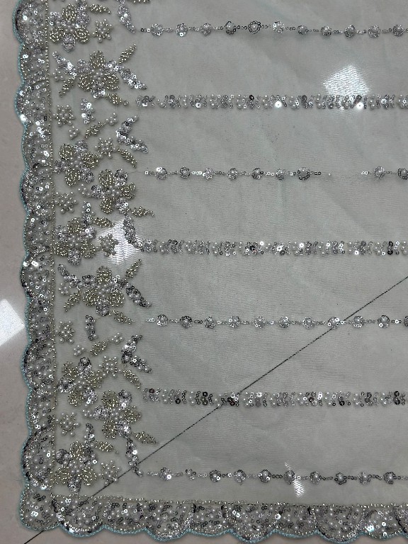 DVD D.NO 5191 COLOR WHOLESALE NET DESIGNER HAND WORK SAREES FOR WOMEN EXPORTER