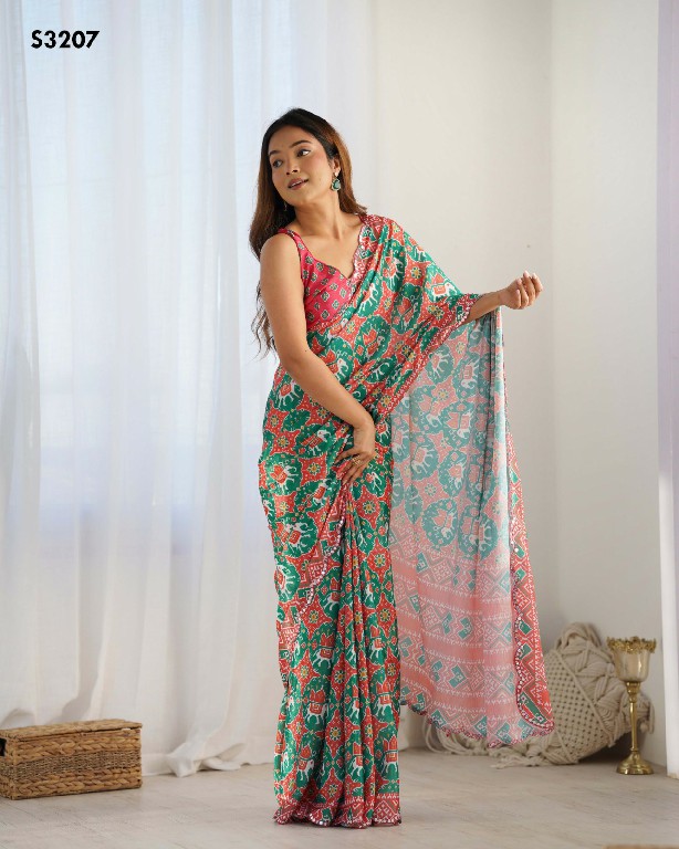 MAHOTSAV KRITI WHOLESALE CHINON BEAUTIFUL FANCY INDIAN SAREES FOR WOMEN SUPPLIER
