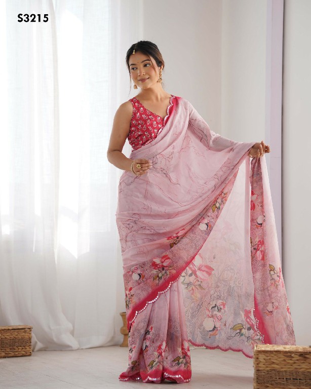 MAHOTSAV KRITI WHOLESALE CHINON BEAUTIFUL FANCY INDIAN SAREES FOR WOMEN SUPPLIER