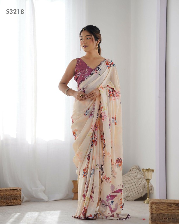 MAHOTSAV KRITI WHOLESALE CHINON BEAUTIFUL FANCY INDIAN SAREES FOR WOMEN SUPPLIER