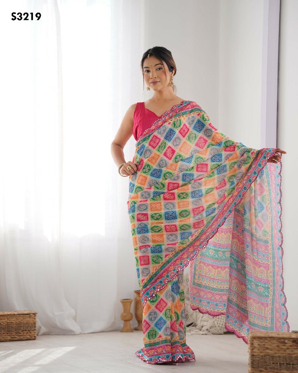 MAHOTSAV KRITI WHOLESALE CHINON BEAUTIFUL FANCY INDIAN SAREES FOR WOMEN SUPPLIER