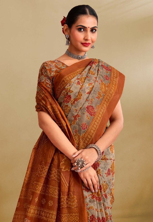 DEEPTEX PRIME TIME VOL 21 WHOLESALE COTTON PRINTED DAILY WEAR SAREE FOR WOMEN EXPORTER
