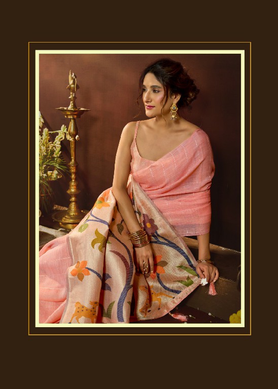 GOBUNI SUKANYA WHOLESALE LINEN SEQUENCE ETHNIC WEAR SAREES FOR WOMEN ONLINE