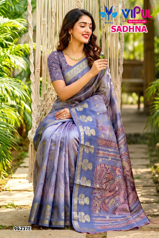 VIPUL SADHNA VOL 3 D.NO 96237 WHOLESALE ORGANZA AMAZING INDIAN SAREES FOR WOMEN ONLINE